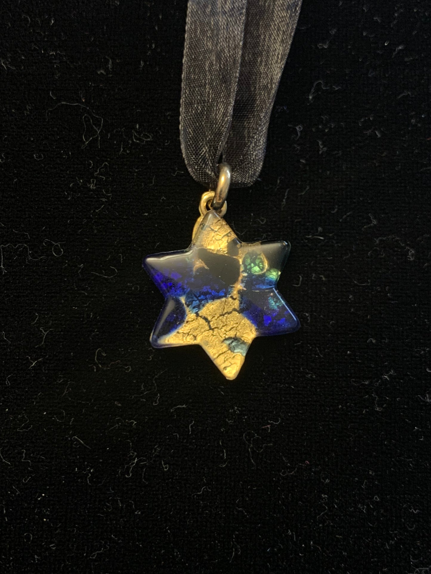 Murano Glass Star of David