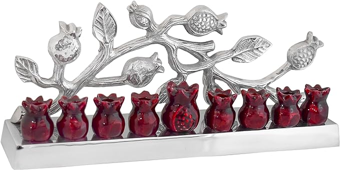 Pomegranate Tree Menorah