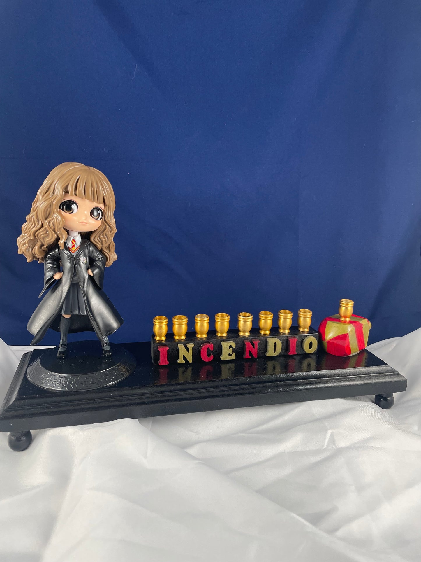 Harry Potter style "Incendio" Menorah
