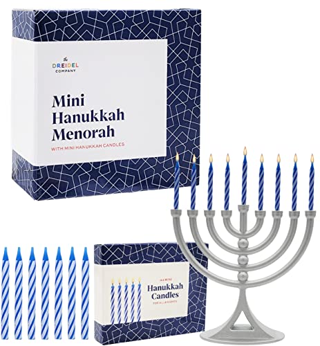 Mini Menorah and Mini Candles