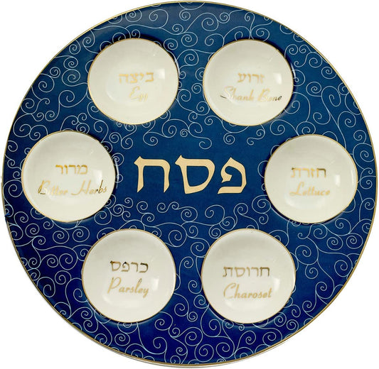Ceramic Seder Plate