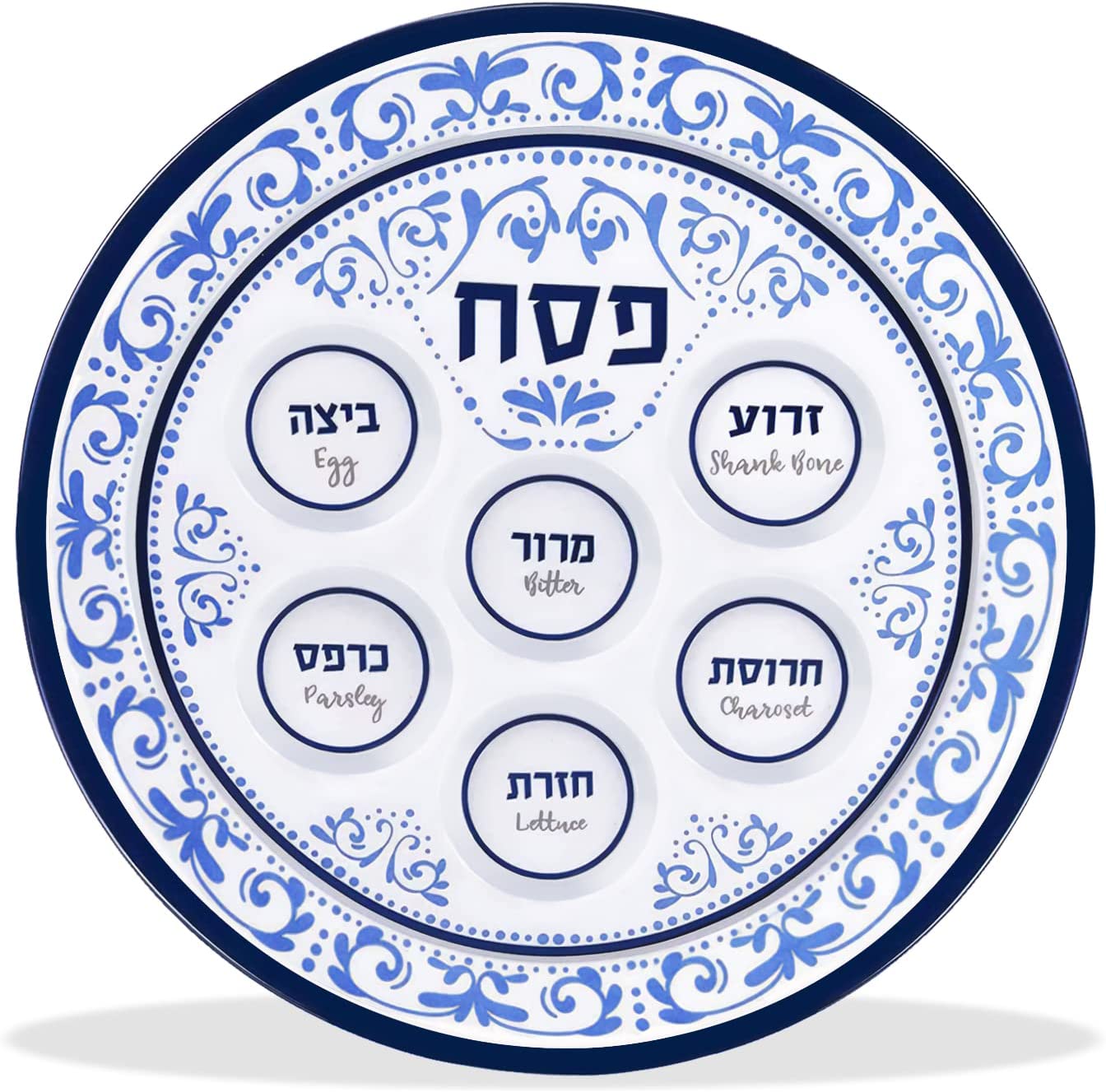 Plastic Seder Plate