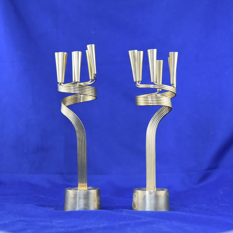 Memorial Candelabra by Zahara Schatz