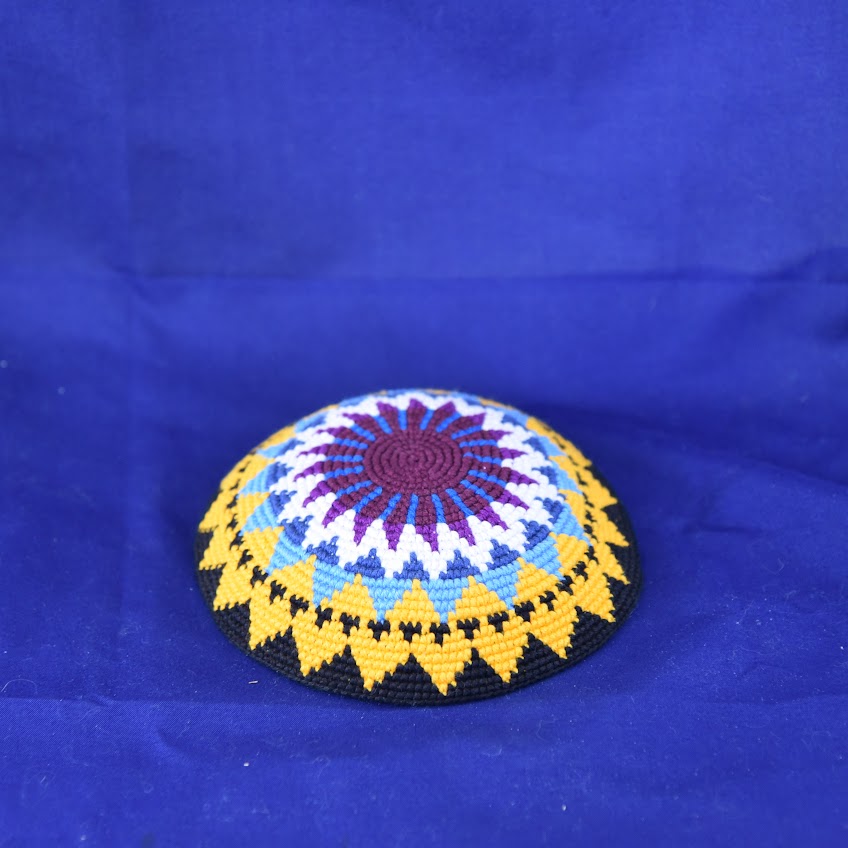 Colorful Handmade Kippahs/Yarmulkes