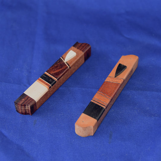 Wood Mezuzah by Ed Cohen